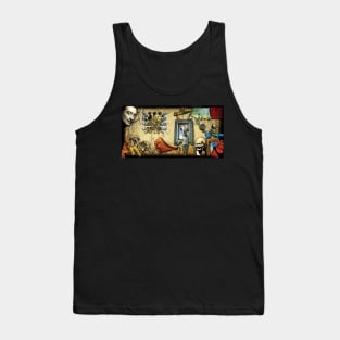 Dali Collage Tank Top